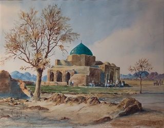 Watercolour Mosque