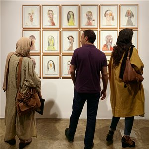 گزارش تصویری نمایشگاه گروهی «کارخانه ۰۲» در گالری محسن
