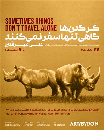 Sometimes Rhinos don't travel alone.