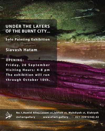Under the layers of the burnt city …