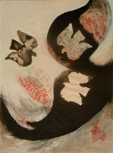 نمایشگاه نقاشی‌های مهشید موسوی