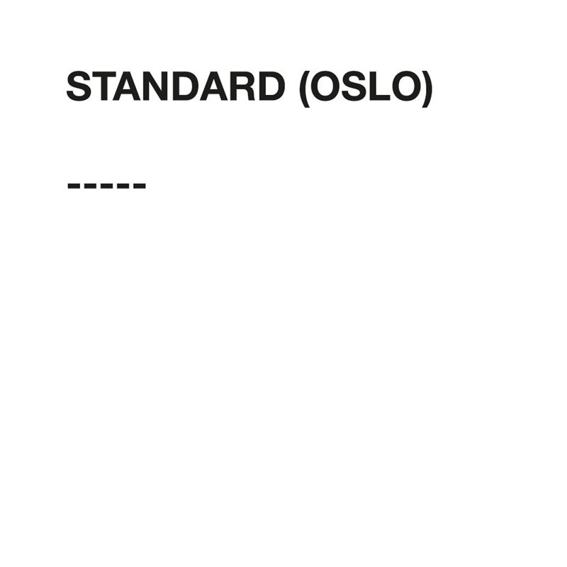 STANDARD (OSLO) Gallery