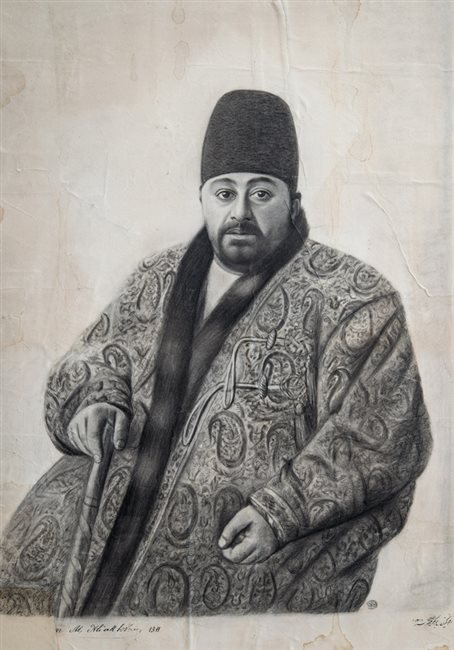 Portrait of Mirza Abdolvahhab Khaje Nouri
