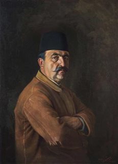 Portrait of Doost-Ali-Khan Moayerolmamalek