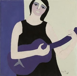 Lady With Guitar