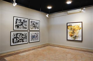 خانه هنرمندان ایران (میرمیران) | تا آنجا که پای دویدن هست | نمایشگاه انفرادی