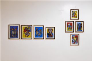 آوت سایدر اینن | نقاشی‌های لیمو احمدی | نمایشگاه انفرادی