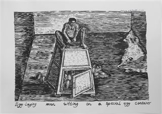 Egg-lying tank