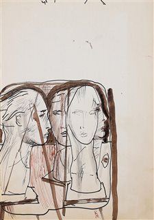 A set of series faces 
