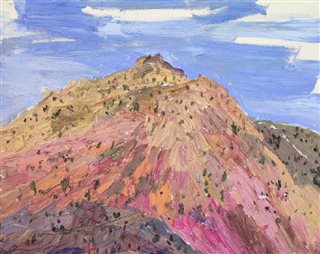 Mountain Near the Ice cream Shop