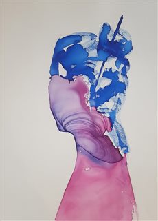 Blue and Pink