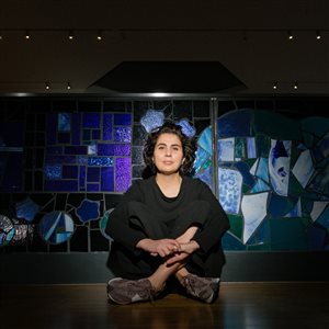 غزاله آورزمانی، منتخب جایزه هنری Sobey