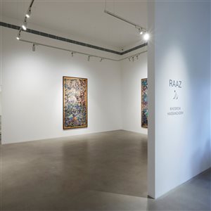 گزارش تصویری نمایشگاه راز در گالری معاصر ویدا حیدری