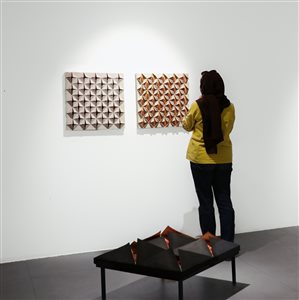 گزارش تصویری نمایشگاه «کلان/خرده روایت‌ها»