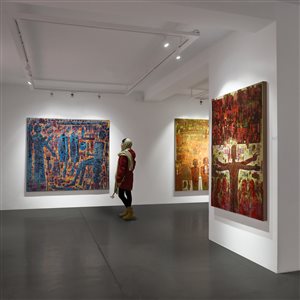 گزارش تصویری نمایشگاه «سرنمون»