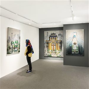 گزارش تصویری نمایشگاه «خاطرات خیال دل انگیز»
