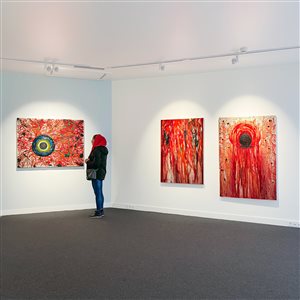 گزارش تصویری نمایشگاه «تروما»