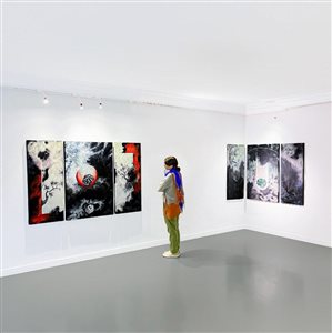 گزارش تصویری نمایشگاه «آستانه»