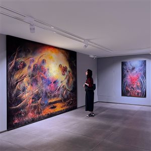 گزارش تصویری نمایش «پوست سوم»