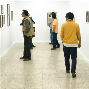 گزارش تصویری نمایشگاه «قلموی دو‌لبه» در گالری دلگشا