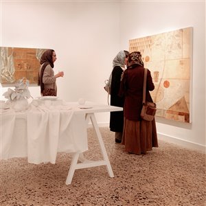 گزارش تصویری نمایشگاه سیما شاهمرادی در گالری هما