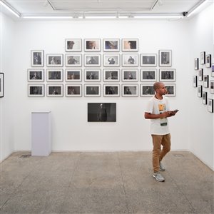 گزارش تصویری نمایشگاه ژوبین میر‌اسکندری در گالری آب/انبار 