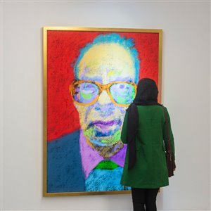  گزارش تصویری نمایشگاه فرشید مثقالی در گالری اعتماد