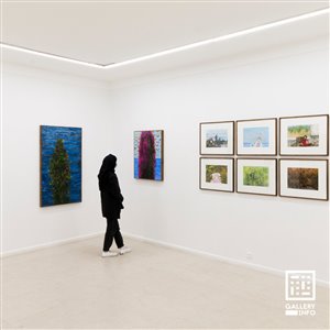 گزارش تصویری نمایشگاه باغ سید مصطفی در گالری دلگشا