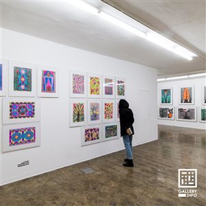 گزارش تصویری نمایشگاه هفتمین نمایش سالانه‌ی آوت‌سایدر آرت در گالری محسن