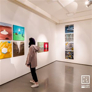 گزارش تصویری نمایشگاه بیرون در گالری طراحان آزاد