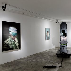  گزارش تصویری نمایشگاه جعبه سیاه در گالری +۲
