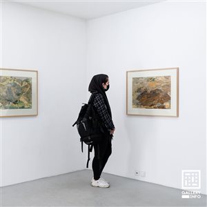 گزارش تصویری نمایشگاه تجریدآباد و شب‌آباد در گالری امکان و آب/انبار