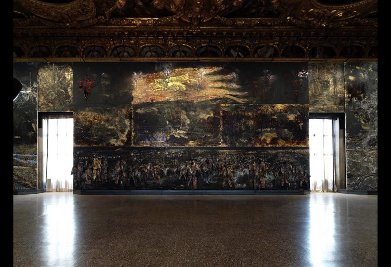 نمایش آثار آنسلم کیفر در کاخ Palazzo Ducale ونیز